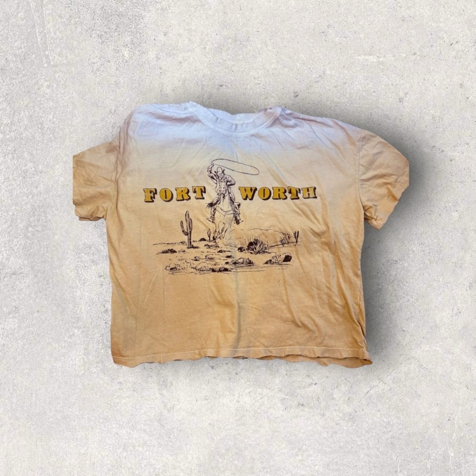 Anthropologie Fort Worth Teeter Anthropologie Graphic T-Shirt Size S / US 4 / IT 40 - 3 Thumbnail