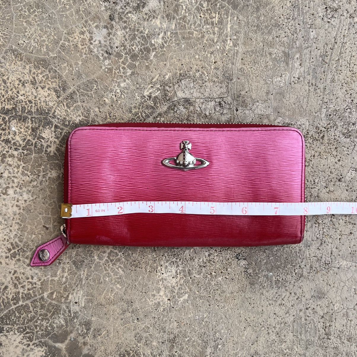 Vivienne Westwood Vivienne Westwood Long Wallet Round Zipper Polly Red Orb Size ONE SIZE - 2 Thumbnail