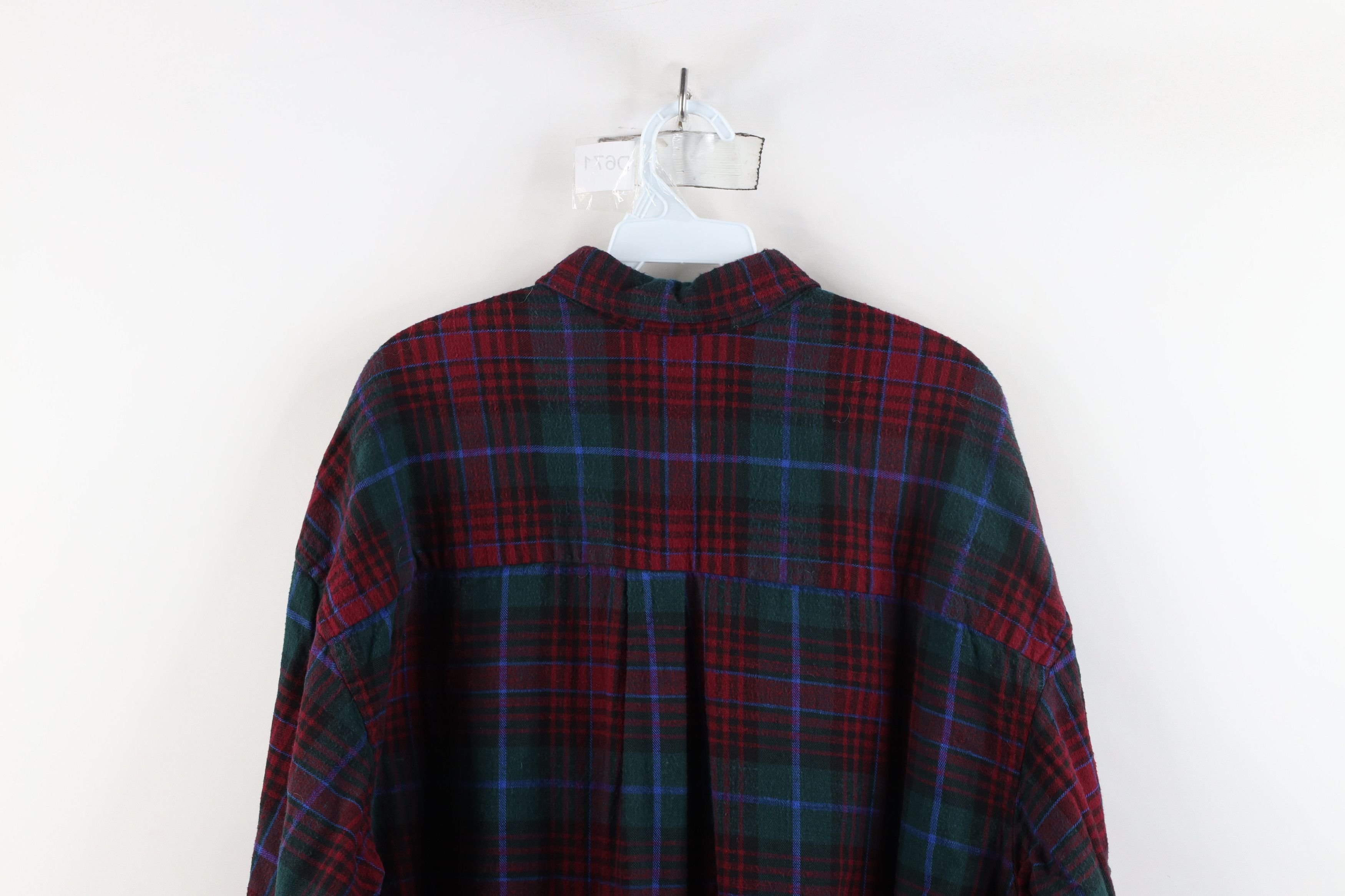 Vintage Vintage 90s Streetwear Heavyweight Collared Button Shirt Size US XL / EU 56 / 4 - 9 Thumbnail