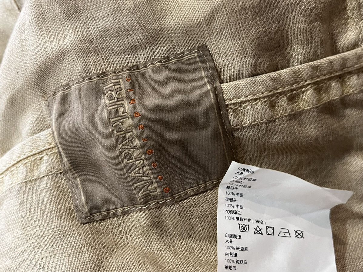 Napapijri NAPAJIRI LINEN PARKA WOMENS JACKET Size XS / US 0-2 / IT 36-38 - 10 Thumbnail