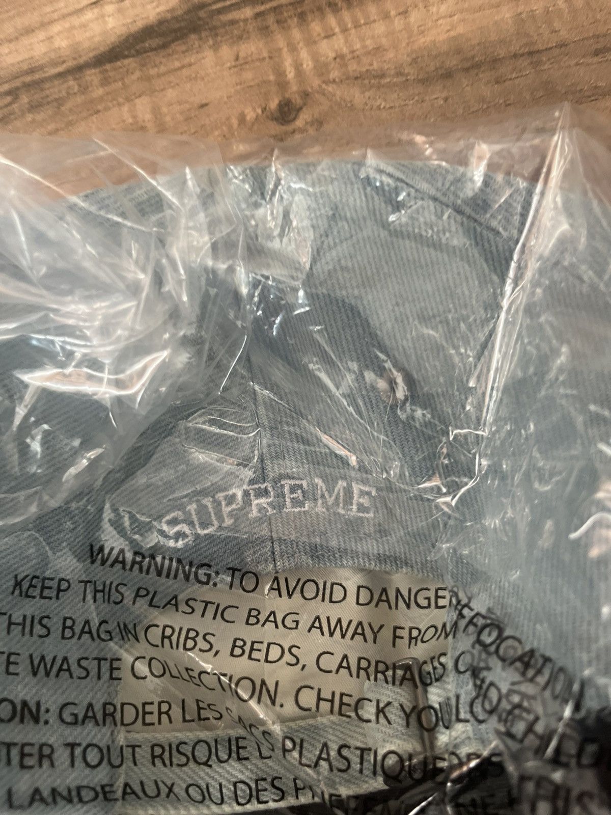 Supreme Supreme Pigment Coated 2-Tone S Logo 6-Panel Size ONE SIZE - 7 Thumbnail
