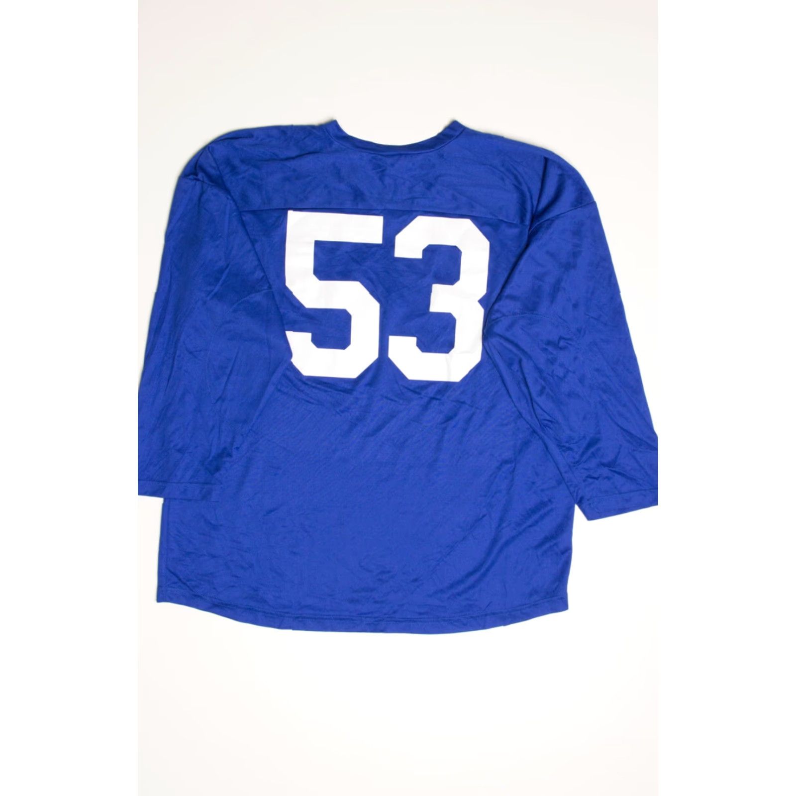 Vintage VINTAGE Alleson Athletic Resolute #53 Lacrosse Jersey T-Shirt Medium Blue Unisex Adults Men Women Size US M / EU 48-50 / 2 - 2 Thumbnail