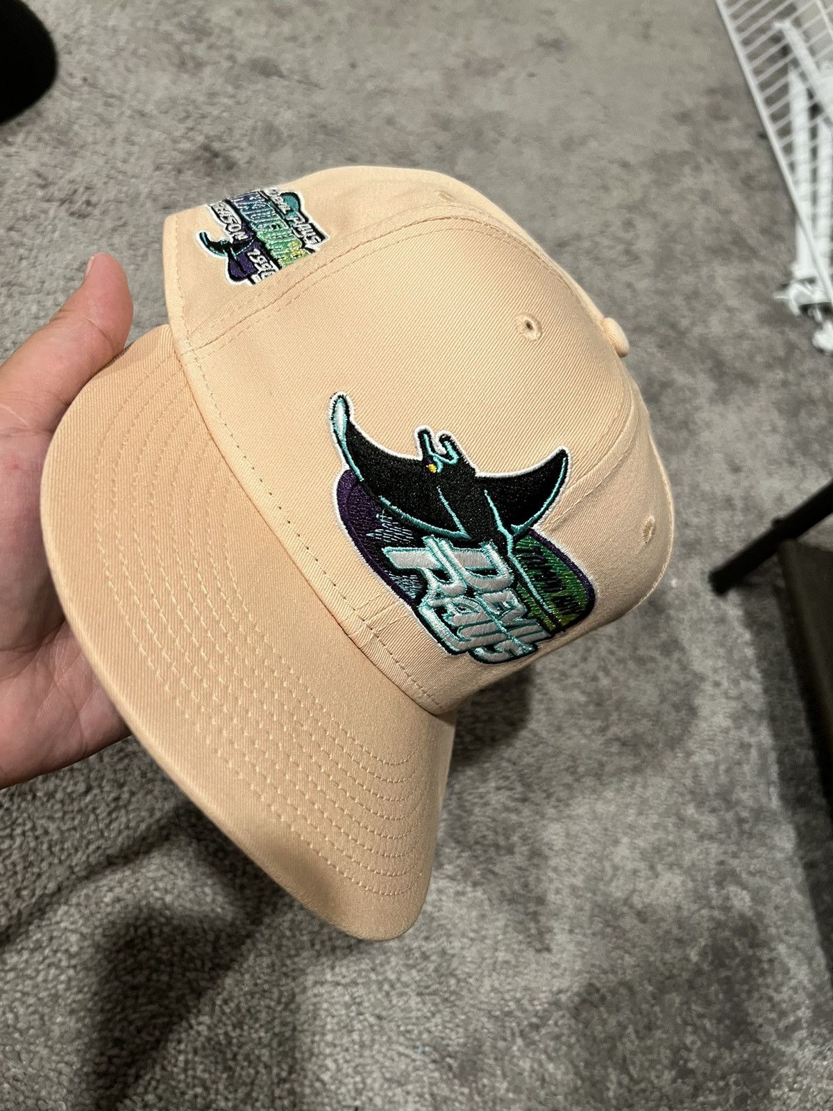 Hat Club × New Era New Era Tampa Bay rays fitted 7 5/8 Size ONE SIZE - 1 Thumbnail