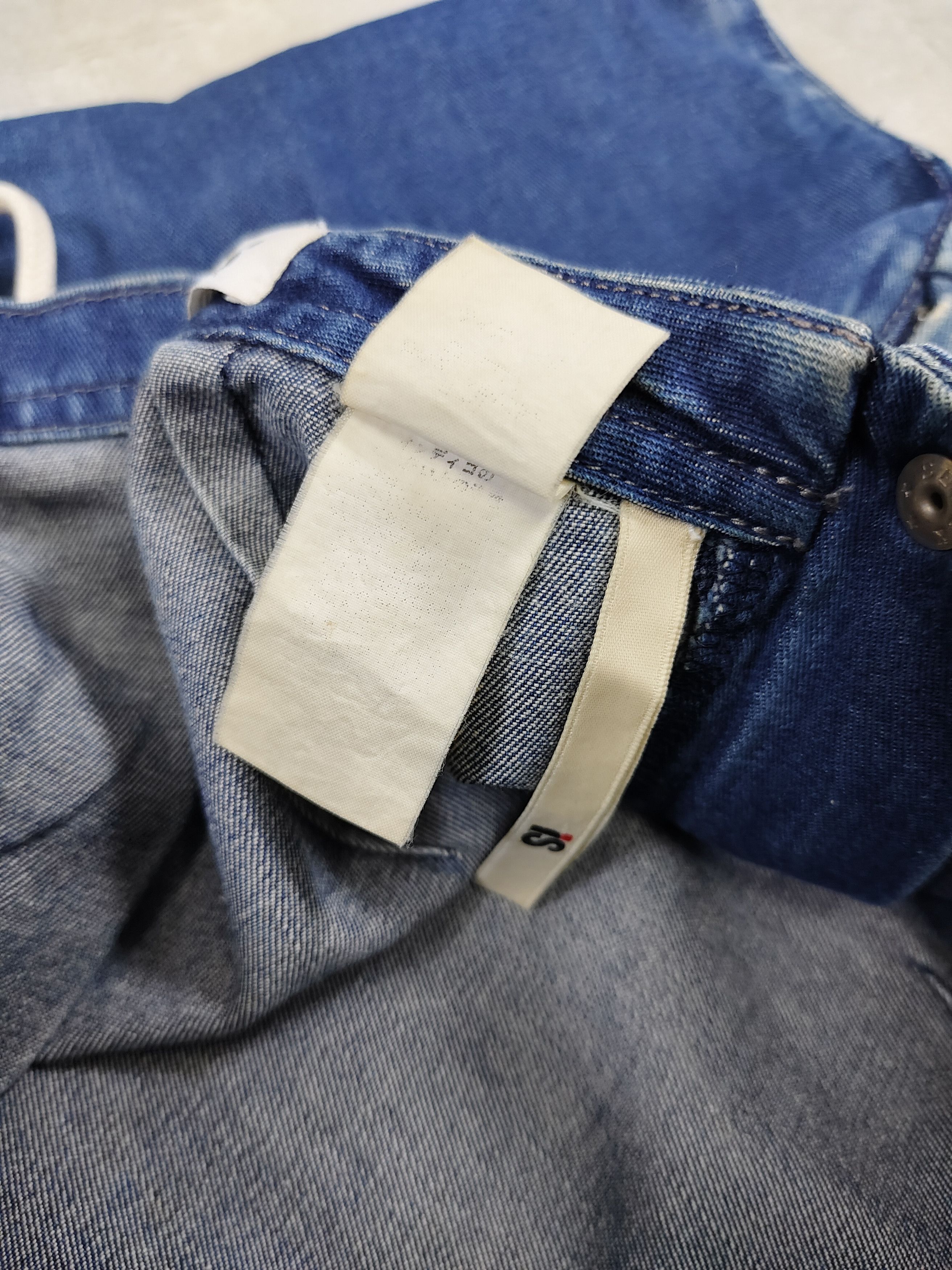 Issey Miyake 80s Issey Miyake🇯🇵 Y2K Lace Up Back Straight Denim Skirt Size 30" / US 8 / IT 44 - 6 Thumbnail