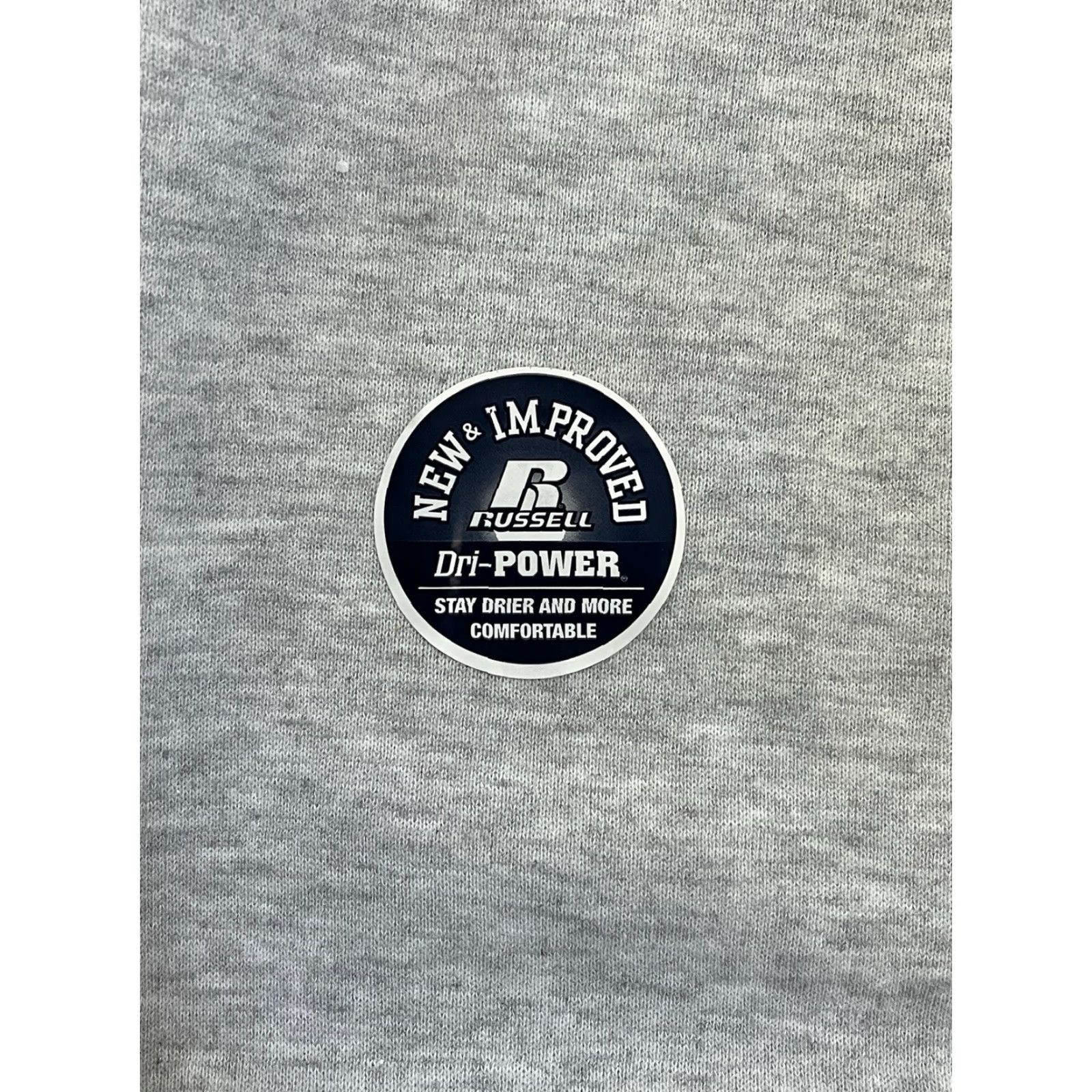 Russell Athletic VINTAGE Russell Athletic Hoodie Mens XL Deadstock NWT 2010s Birch Grey Pullover Gray Sweatshirt Long Sleeves Hoodie Authentic Womens/Mens Size US XL / EU 56 / 4 - 5 Thumbnail