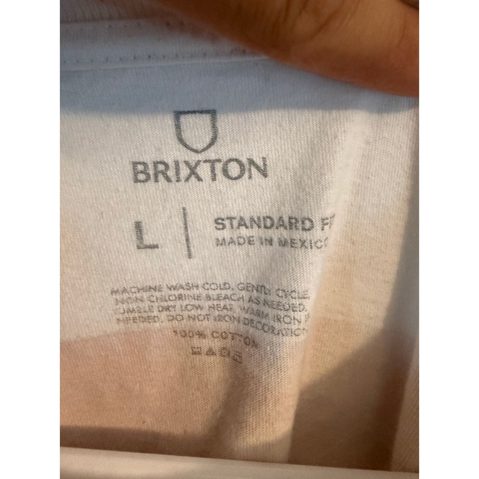 Brixton Brixton Palm Logo Graphic T-Shirt White Men’s Size L Size US L / EU 52-54 / 3 - 3 Thumbnail