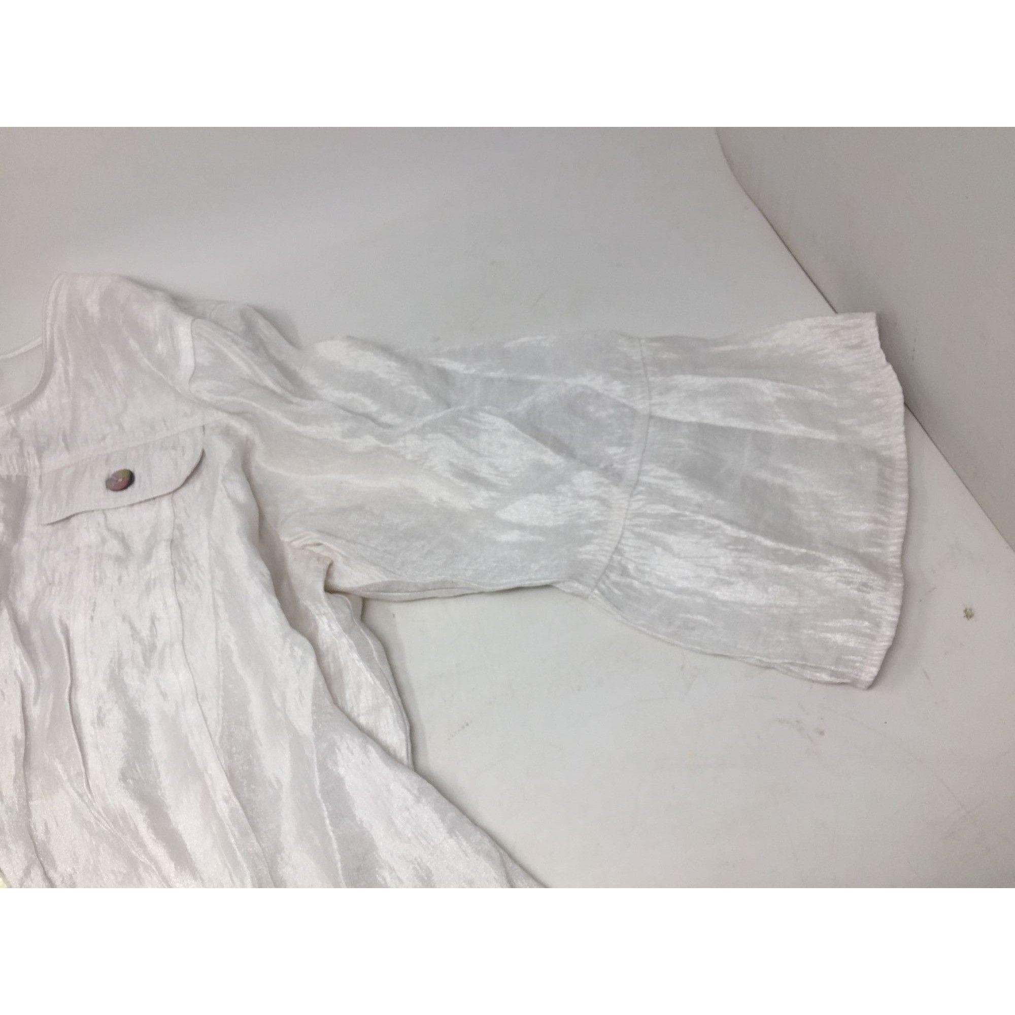 Other ''Ruby Rd Woman'' Size 22W Long Sleeved White Button Down Dr Size XXL / US 16-18 / IT 52-54 - 8 Thumbnail