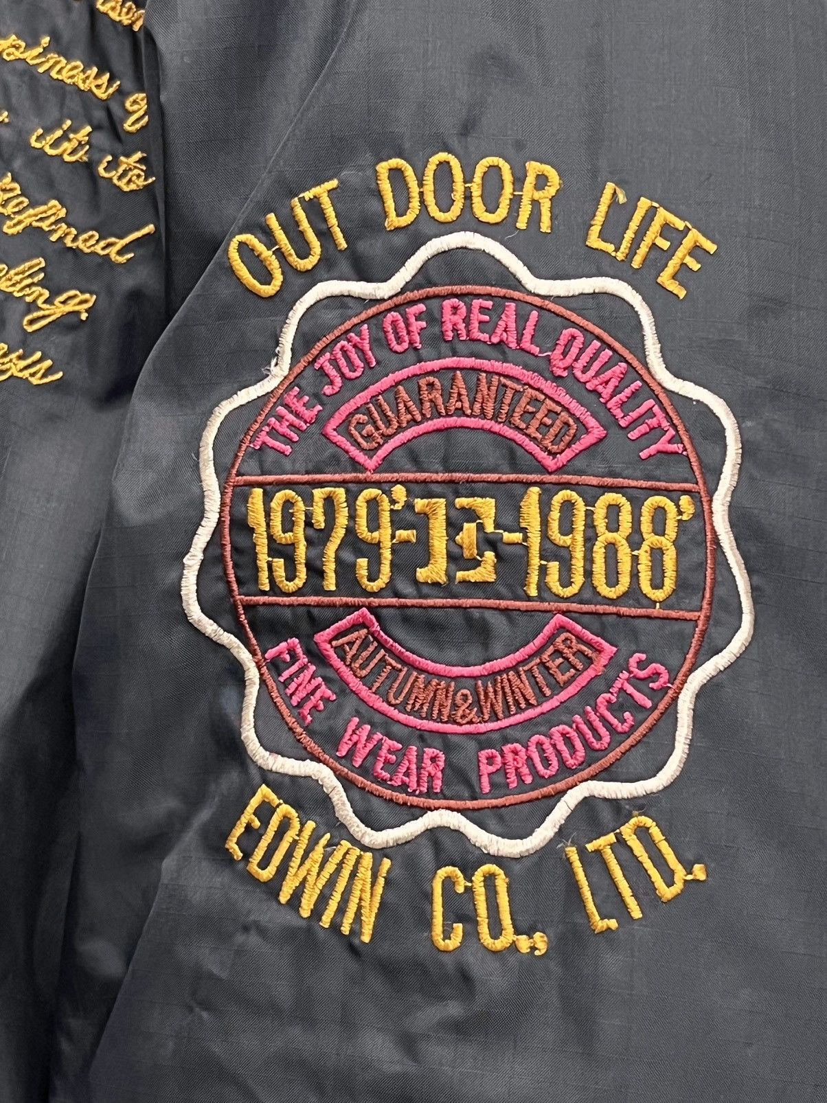 Edwin 🔥Vintage 80’s EDWIN OUTDOOR LIFE DOWN Reversible Jacket Size US L / EU 52-54 / 3 - 12 Thumbnail