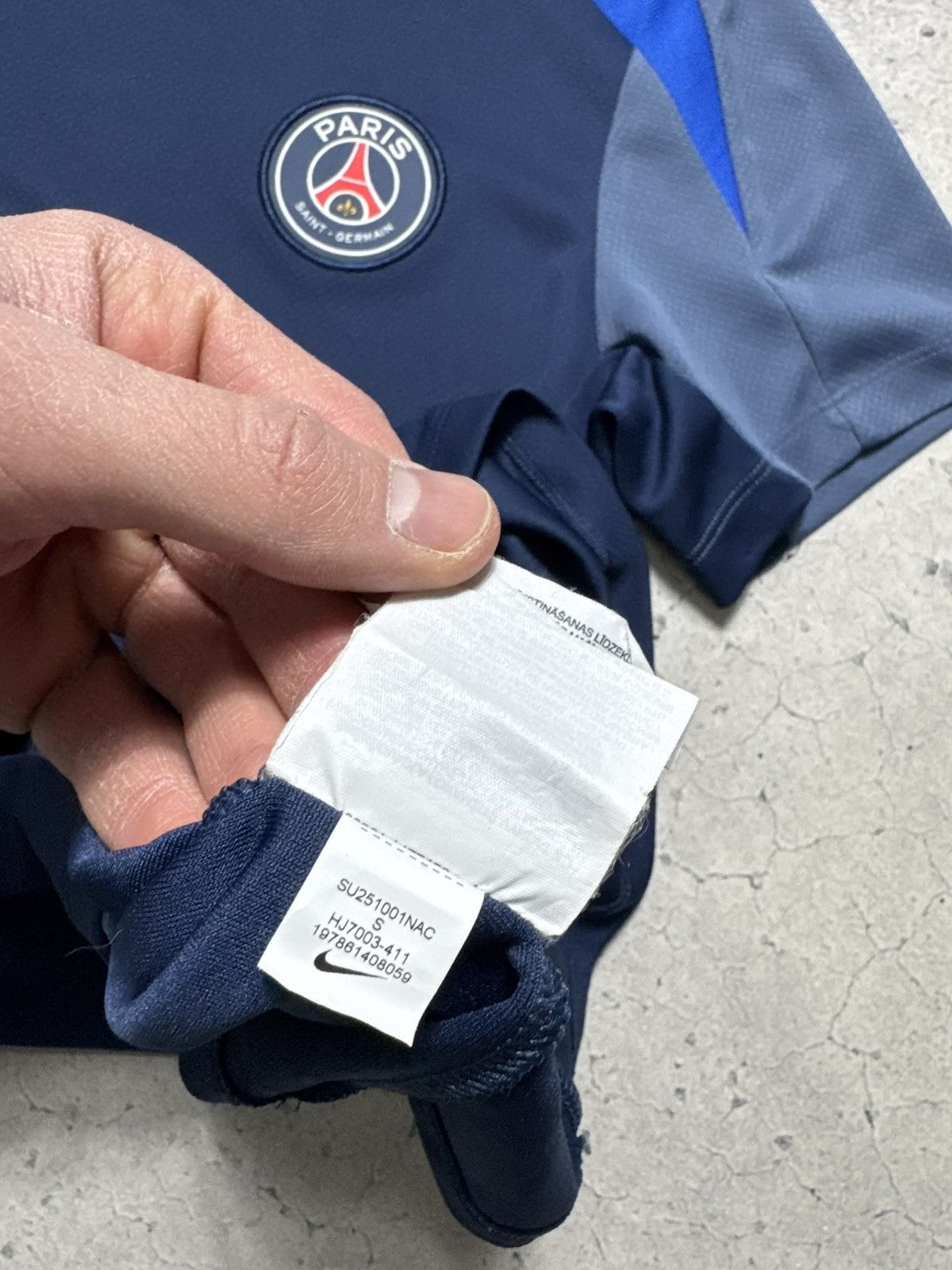 Nike Nike FC PSG Paris Saint Germain Soccer Jersey Size US S / EU 44-46 / 1 - 7 Thumbnail