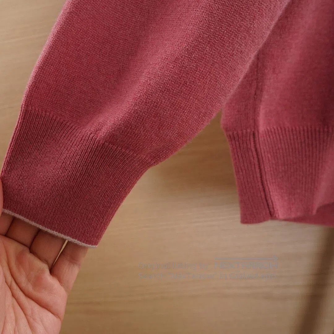 Brunello Cucinelli Brunello Cucinelli Cashmere Sweater. Size L / US 10 / IT 46 - 5 Thumbnail
