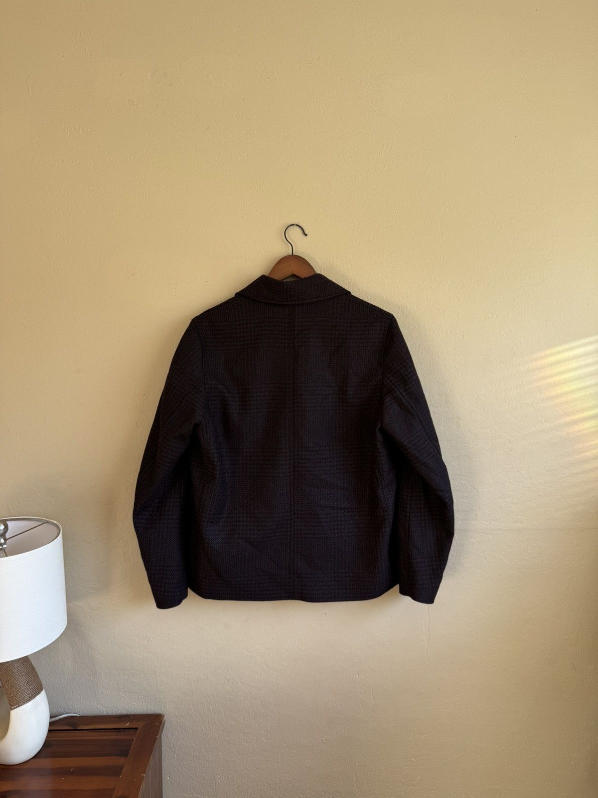 Norse Projects Norse Projects: Elliot Jacket Burgundy Over-dyed Wool Size US S / EU 44-46 / 1 - 3 Thumbnail