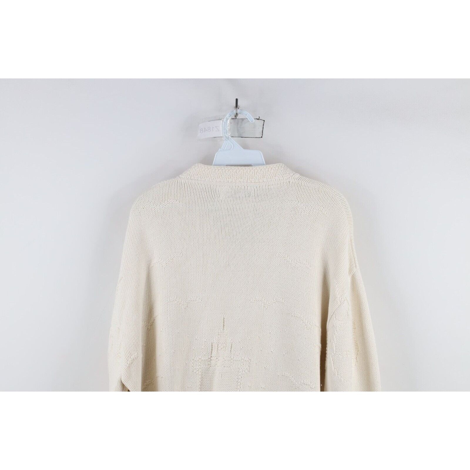 Vintage Vintage 90s Streetwear Sailing Knit Cardigan Sweater Size XL / US 12-14 / IT 48-50 - 15 Thumbnail