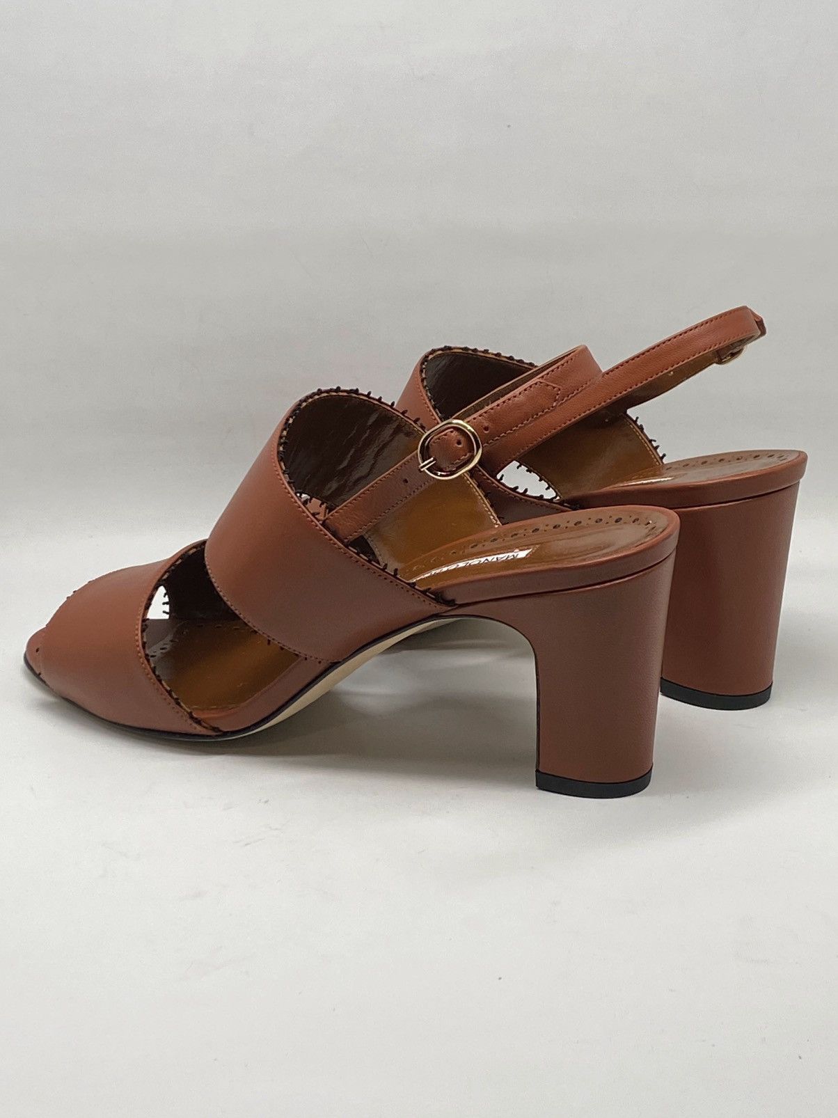 Manolo Blahnik Manolo Blahnik Persio Leather Sandals size 41 Size US 11 / IT 41 - 8 Thumbnail