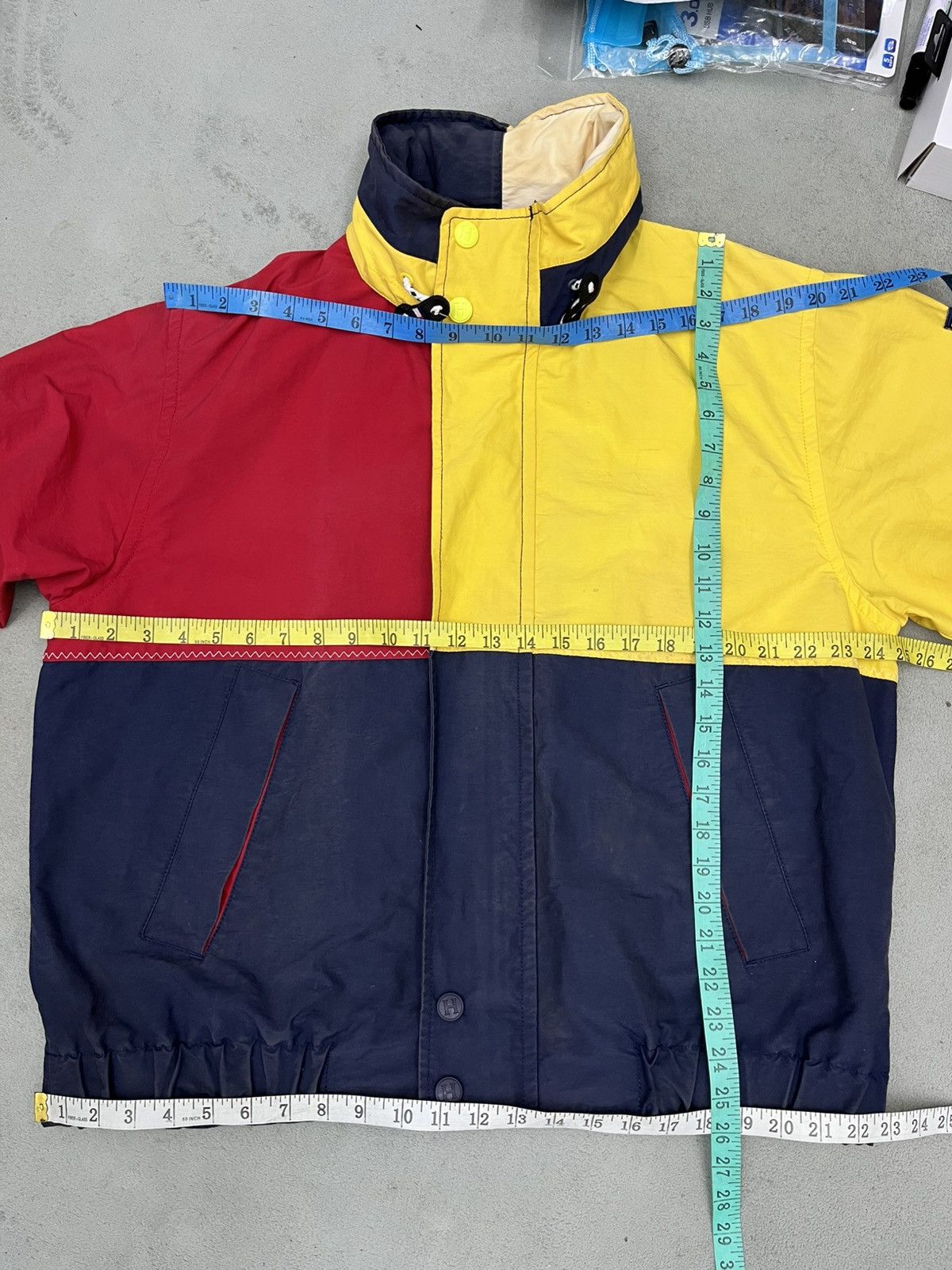 Japanese Brand × Tommy Hilfiger × Vintage ARCHIVE🔥VTG TOMMY HILFIGER SAILING GEAR CHORE JACKET Size US L / EU 52-54 / 3 - 15 Thumbnail