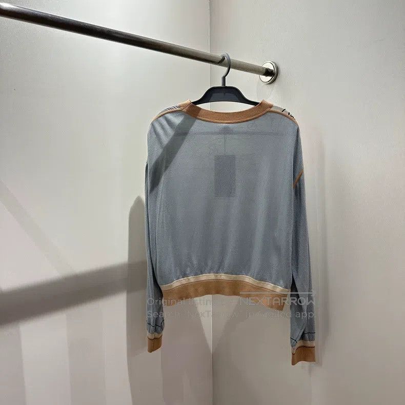 Hermes Hermes Carriage Silk Long Sleeve Size M / US 6-8 / IT 42-44 - 2 Thumbnail