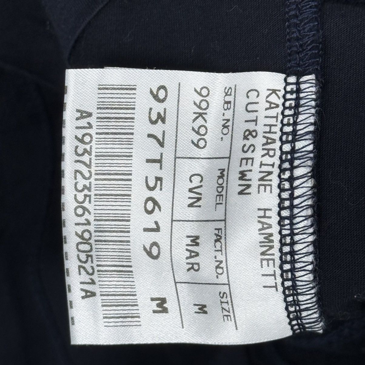 Katharine Hamnett London Katharine Hamnett V-neck Lightweight Tee Size M / US 6-8 / IT 42-44 - 4 Thumbnail