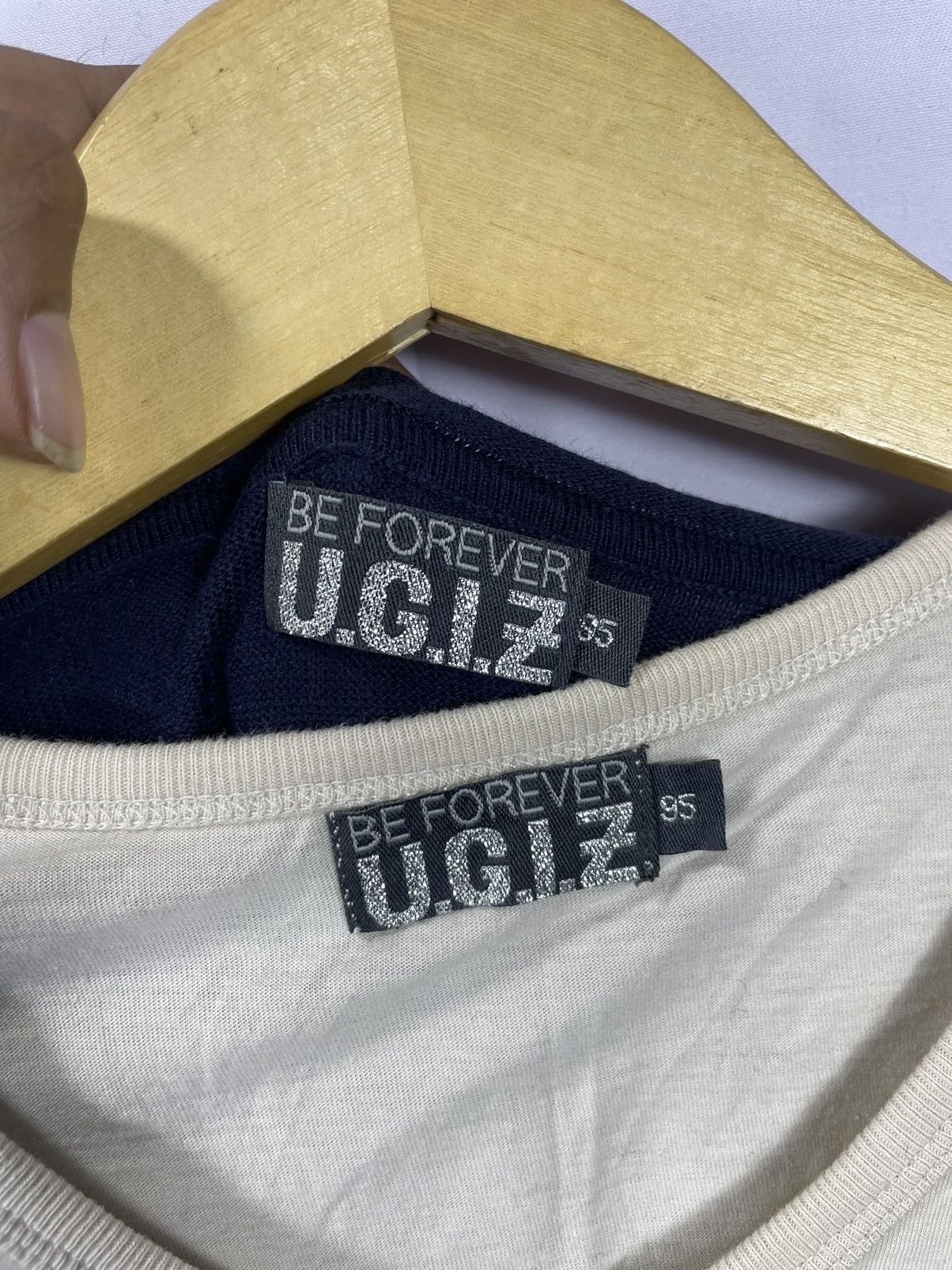 Hysteric Glamour × Japanese Brand × PPFM BE FOREVER U.G.I.Z "TRADE UP" DOUBLE LAYER Long Sleeve Size US M / EU 48-50 / 2 - 5 Thumbnail