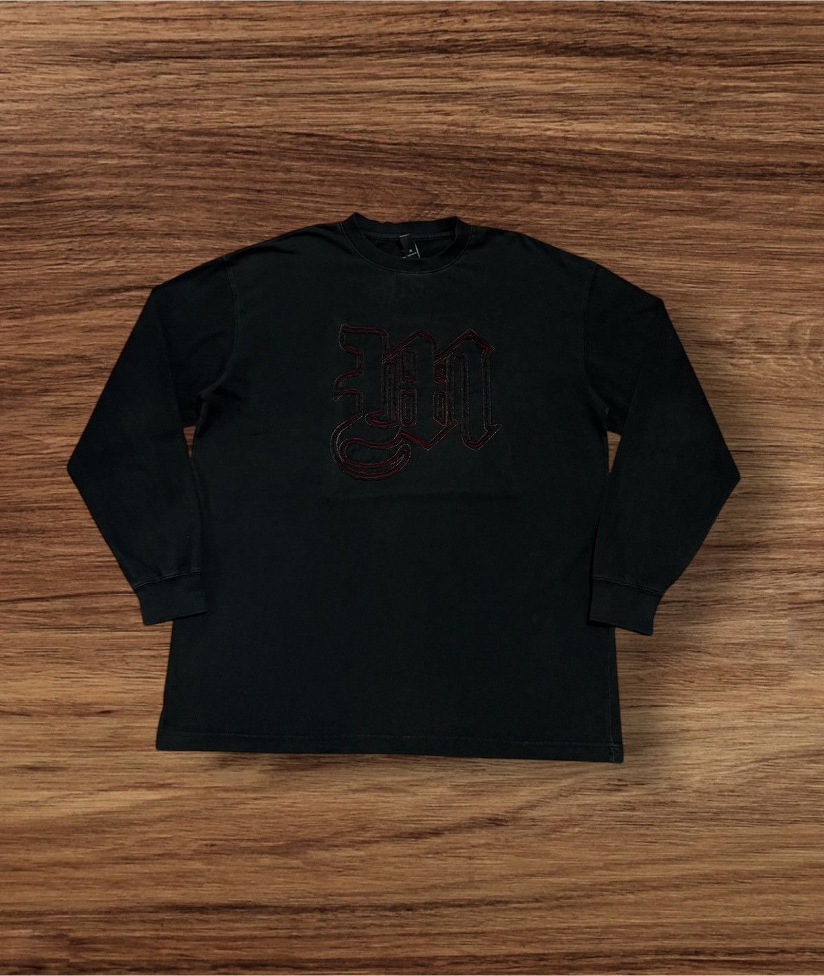 Designer × Makaveli × Rap Tees Makaveli Big Logo Long Sleeve T-Shirt Size US XL / EU 56 / 4 - 1 Thumbnail