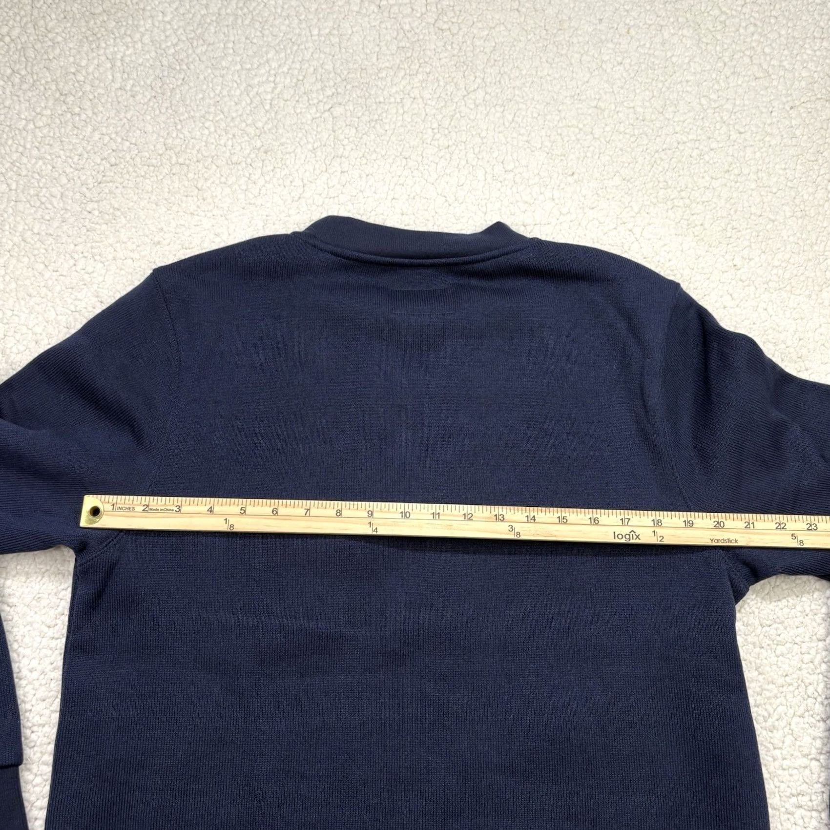Vintage Arthur Beale AB Crewneck Pocket Pullover Mens M Navy Sweatshirt Size US M / EU 48-50 / 2 - 5 Thumbnail