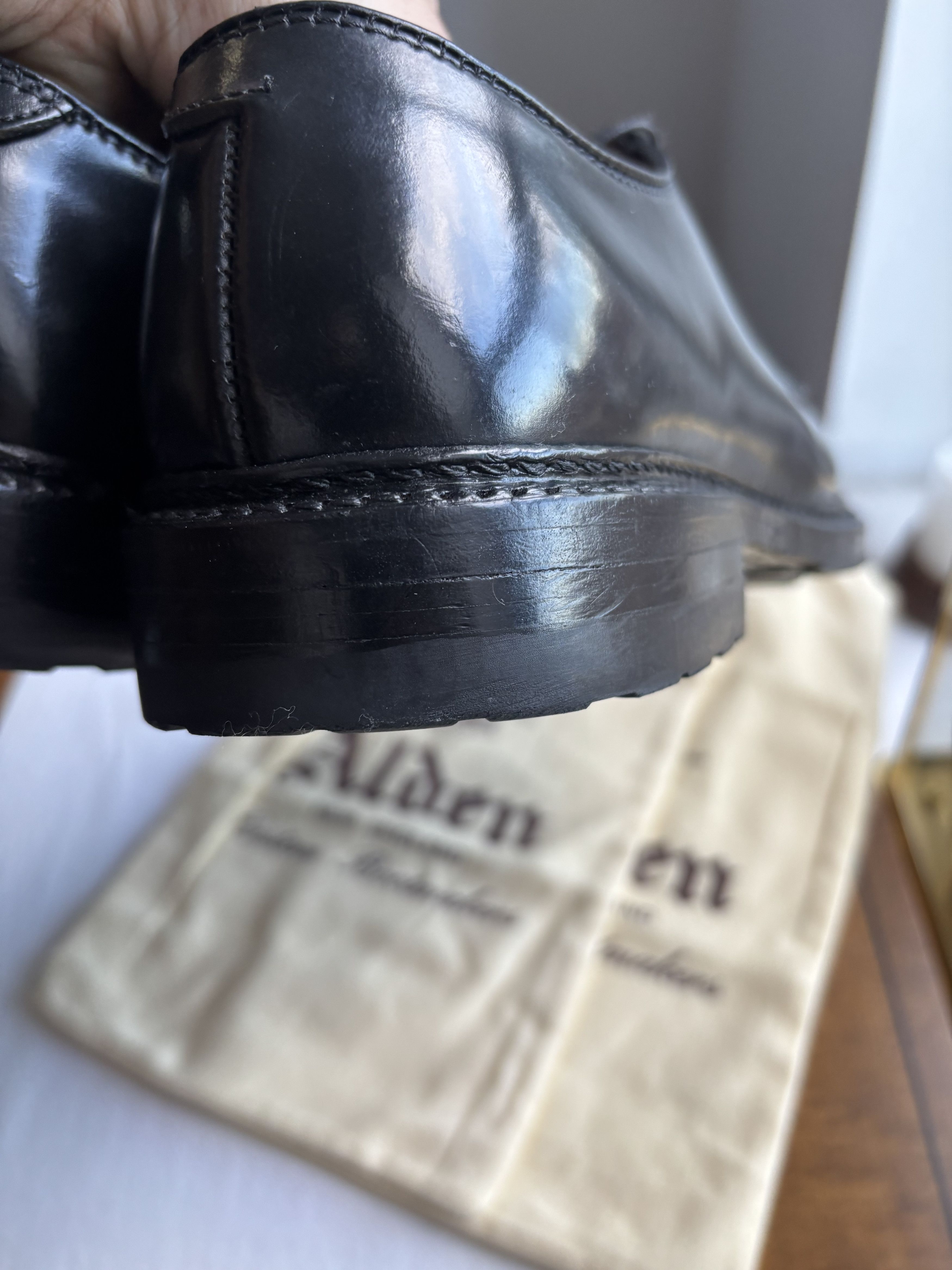 Alden Alden 9901C Black Shell PTB Size US 7.5 / EU 40-41 - 8 Thumbnail