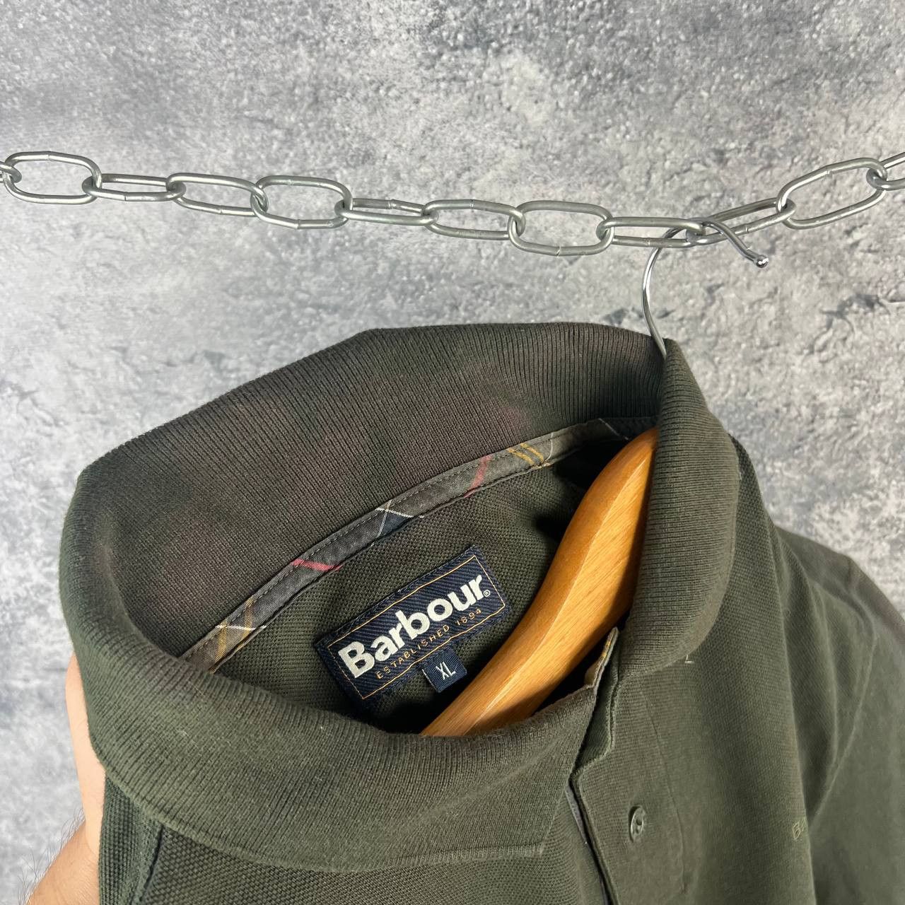 Barbour Barbour Vintage Polo Longsleeve Size US XL / EU 56 / 4 - 11 Thumbnail