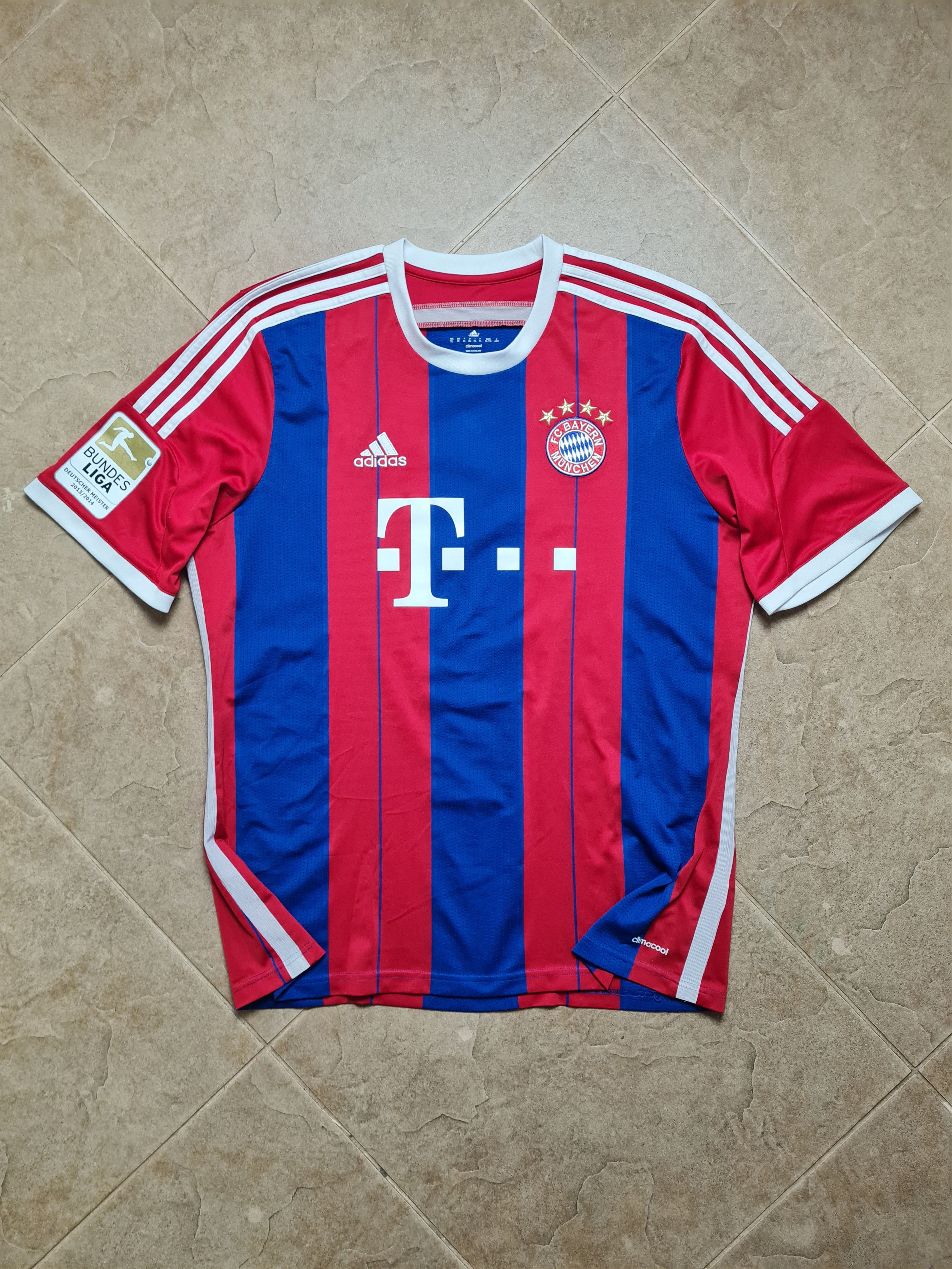 Adidas ADIDAS BAYERN MUNICH 14/15 Shirt 75 Nazif Hajdarovic F48499 Size US XL / EU 56 / 4 - 5 Thumbnail