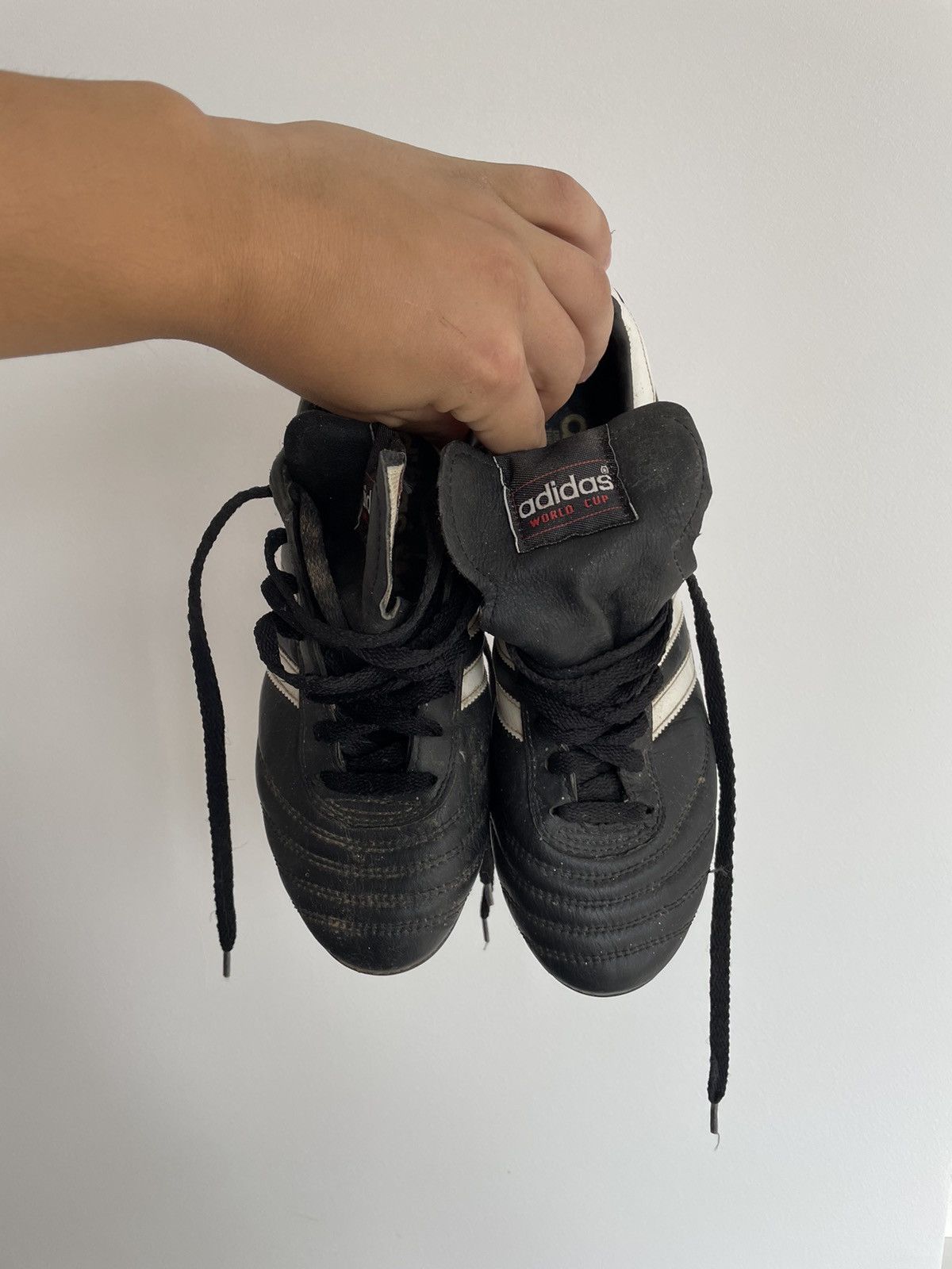 Adidas 1992 💥Adidas World Cup Boots made in France Size US 8 / EU 41 - 2 Thumbnail