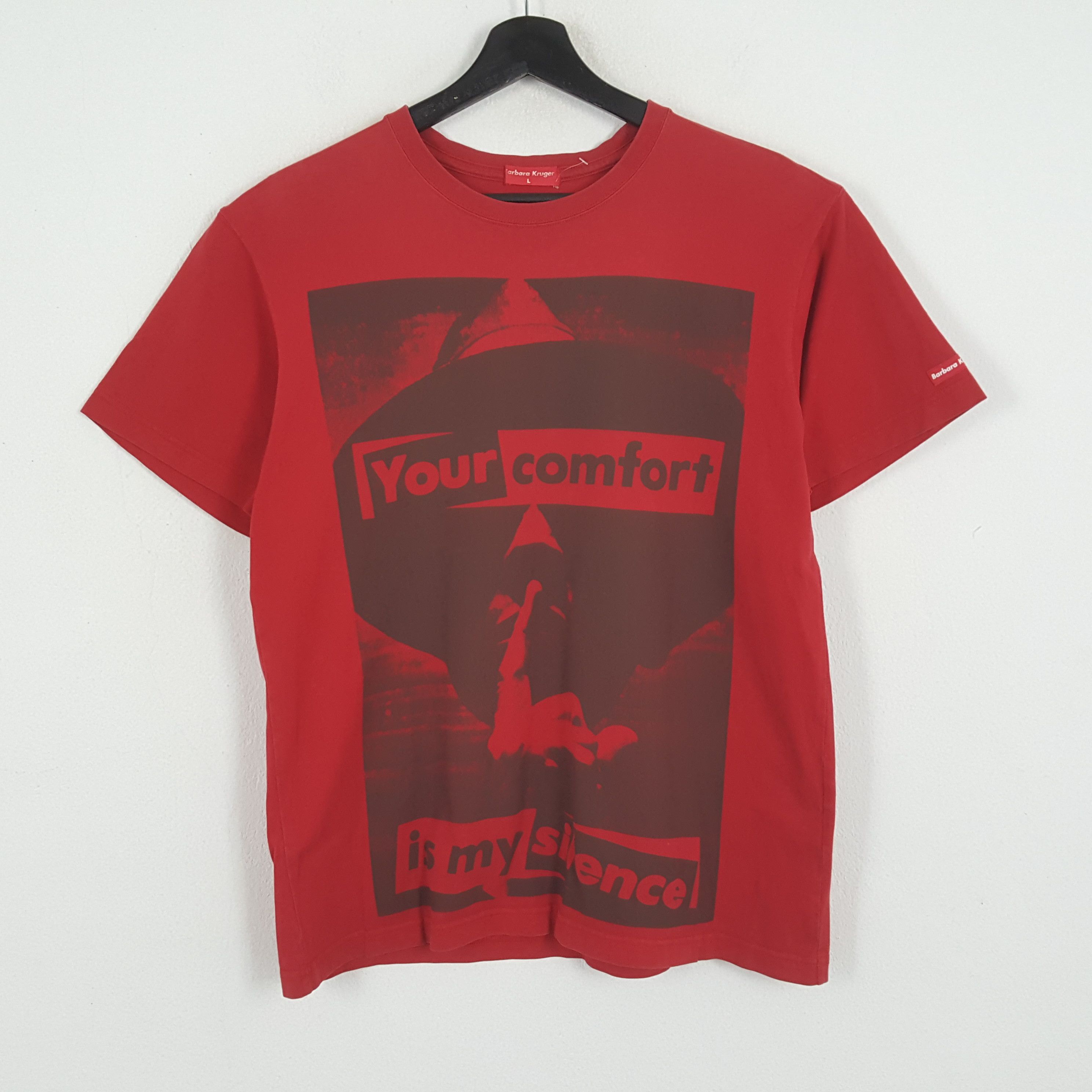 BARBARA KRUGER X Japanese Brand Art Design Style Tshirt