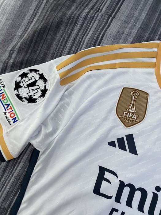 BELLINGHAM #5 Real Madrid Football Shirt Home 2023/24