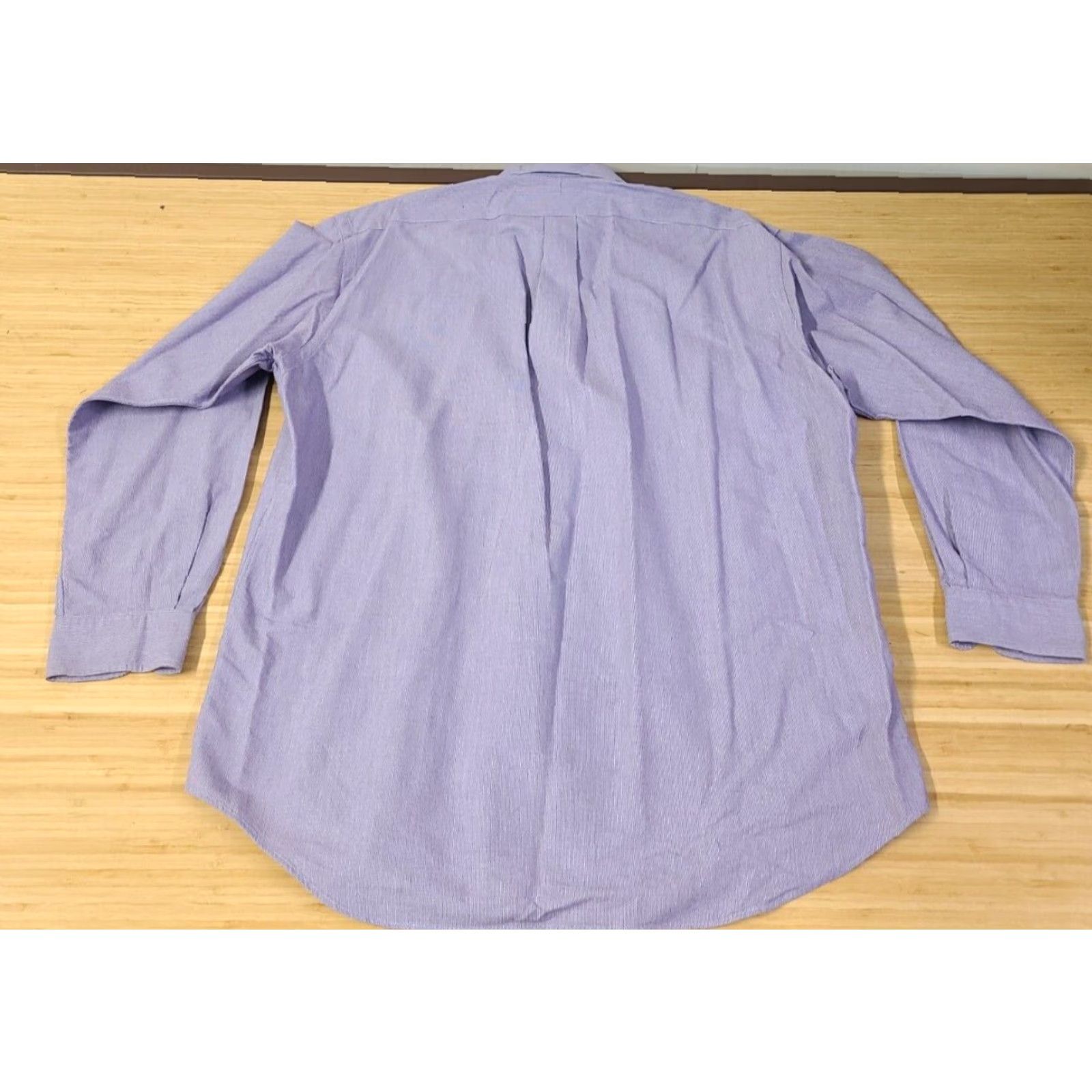 Polo Ralph Lauren Polo Ralph Lauren Shirt Men's Purple Square L Long Sleeve Button-Down Collared Knit Cotton Embroidered Logo Classic Size US L / EU 52-54 / 3 - 6 Thumbnail