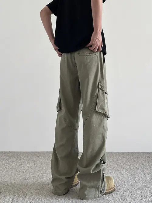 VIBE Cargo Stacked Pants Wide Leg Pants Size US 30 / EU 46 - 8 Thumbnail