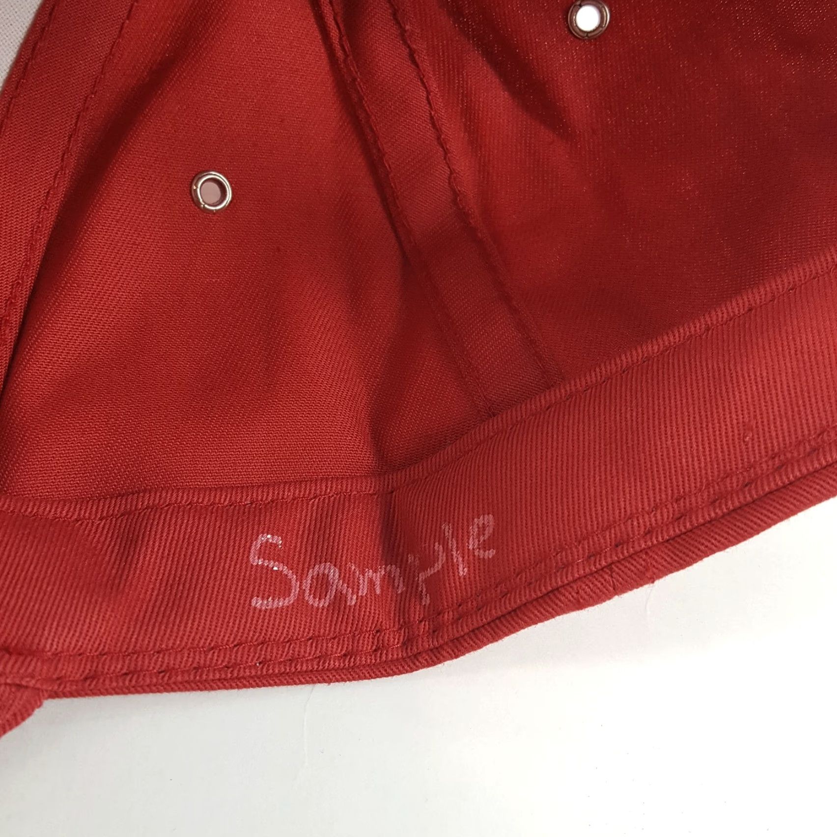 Vintage VINTAGE Town Talk 90s Red Adjustable Baseball Cap Hat Music Band Mens One Size Size ONE SIZE - 7 Thumbnail