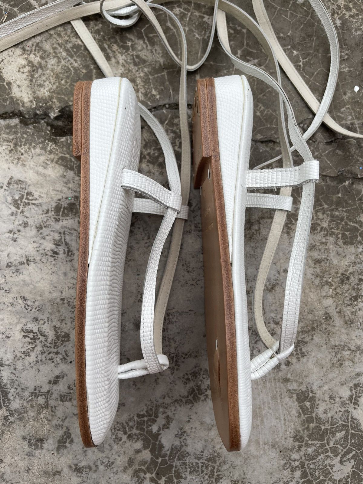 Japanese Brand Beautiful People Creations Tokyo Leather Sandal 36 Size US 6 / IT 36 - 3 Thumbnail