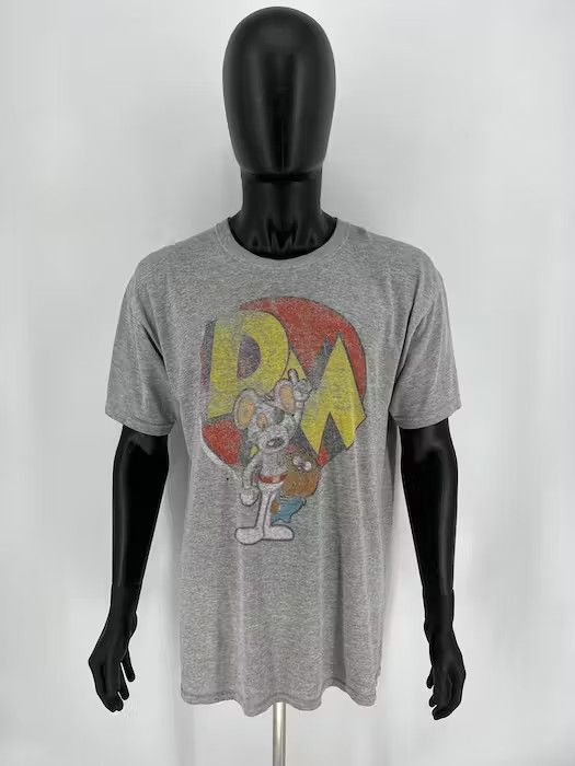 Cartoon Network Vintage Y2K DANGER MOUSE Humor tee streetwear style Size US L / EU 52-54 / 3 - 2 Thumbnail