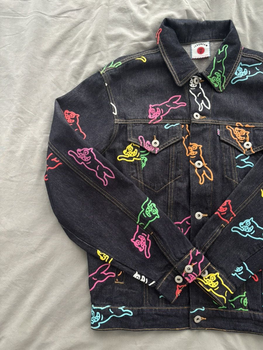 Icecream Icecream Running Dog Indigo Denim Jacket Size US M / EU 48-50 / 2 - 2 Thumbnail