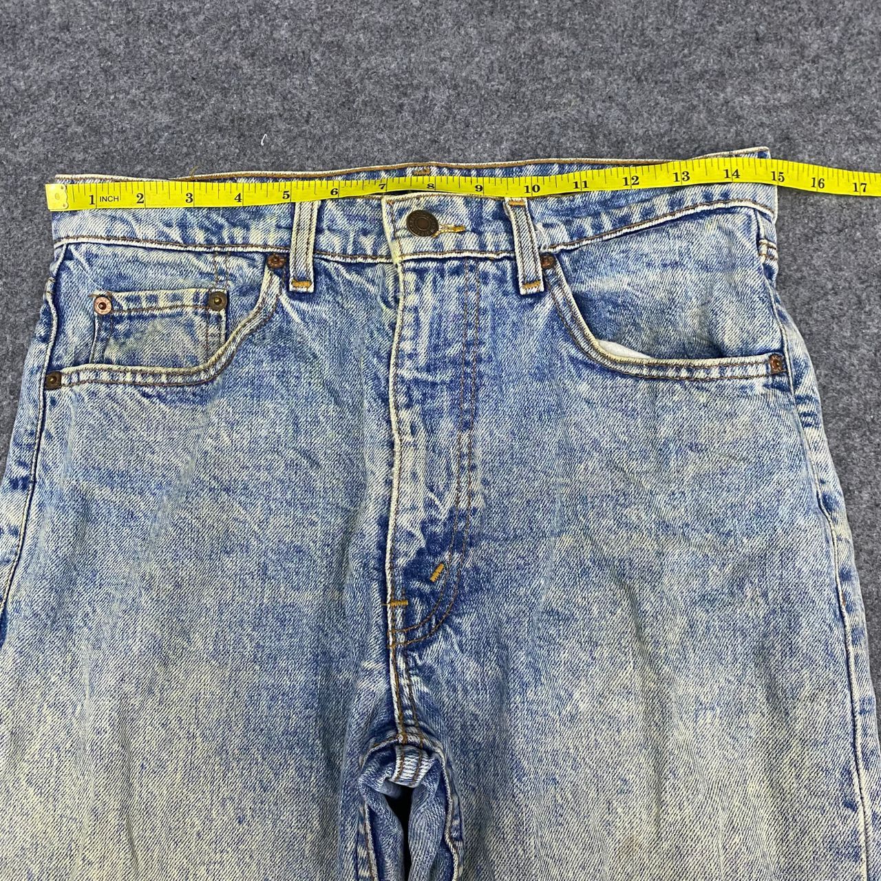Levi's 💥Best Offer💥Vintage Levis Distressed Denim Size US 30 / EU 46 - 4 Thumbnail