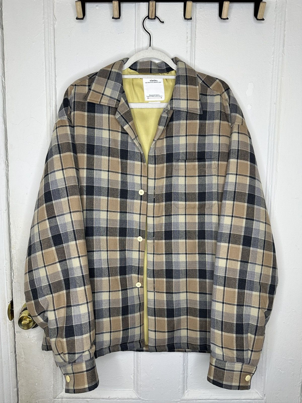 Visvim Keesey Check Down Jacket SS25 Size US XL / EU 56 / 4 - 1 Thumbnail