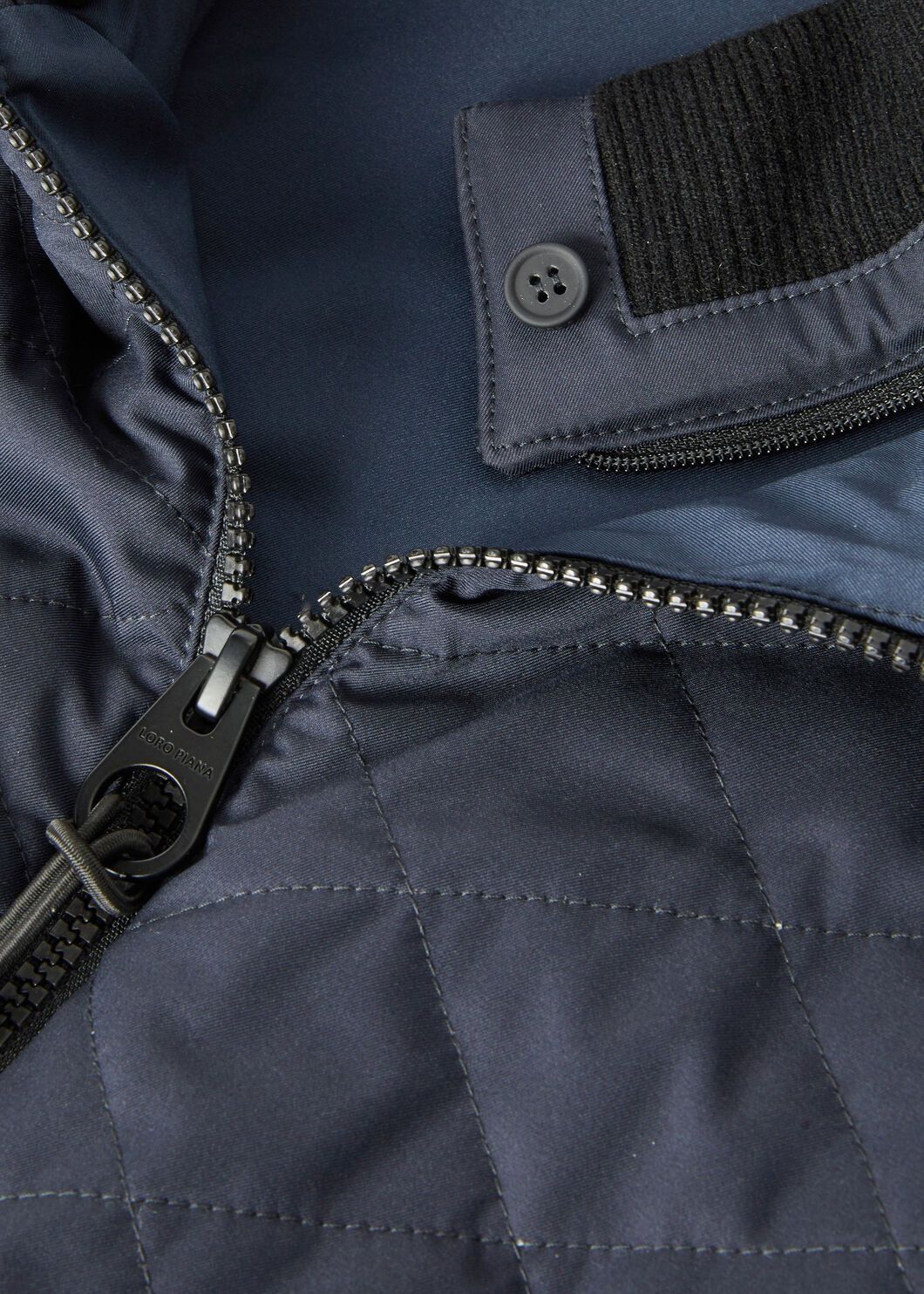 Loro Piana o1w1db10825 FAO5538 Rocky Gilet in Blue Size M / US 6-8 / IT 42-44 - 3 Thumbnail
