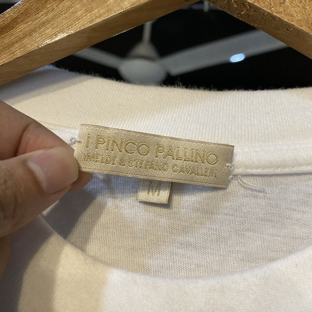 Japanese Brand VINTAGE I Pinco Pallino Newspaper Print T-Shirt RCWB M Size US M / EU 48-50 / 2 - 8 Thumbnail