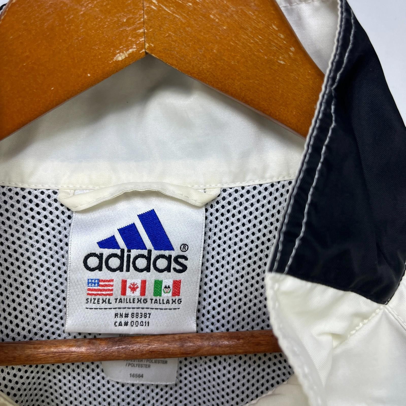 Adidas Vintage 90s Adidas EQT Windbreaker Jacket XL Size US XL / EU 56 / 4 - 7 Thumbnail