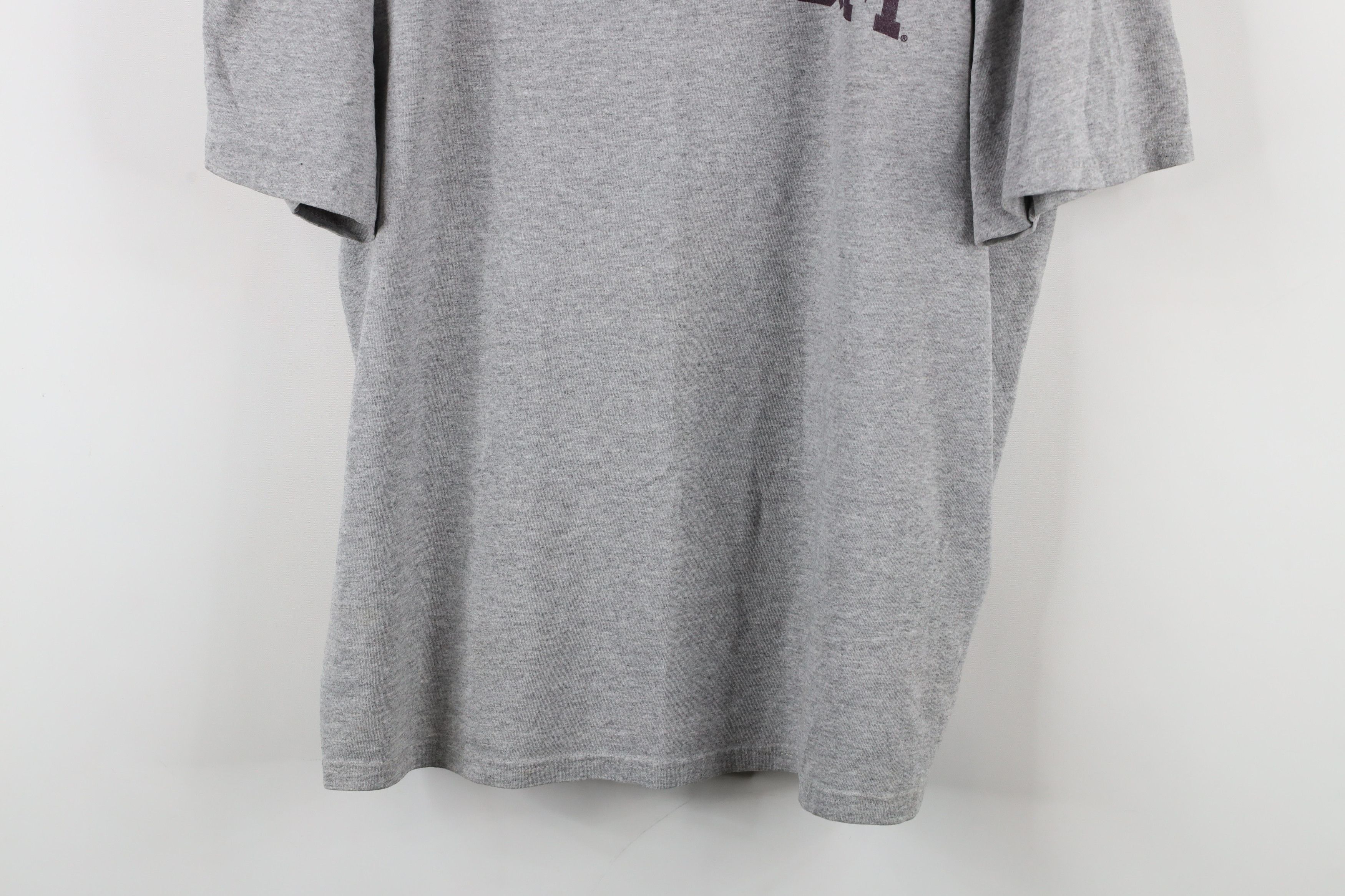 Vintage Vintage 90s Spell Out University of Texas A&M T-Shirt Gray Size US XL / EU 56 / 4 - 3 Thumbnail
