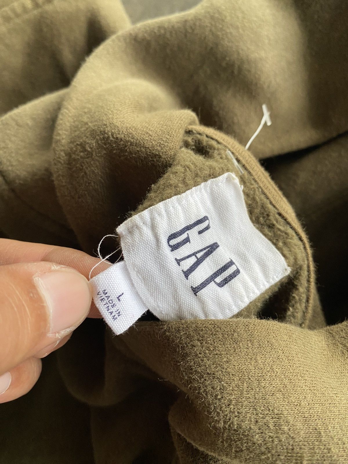 Gap 2000s - GAP Boxy Brown Hoodie Size US M / EU 48-50 / 2 - 6 Thumbnail