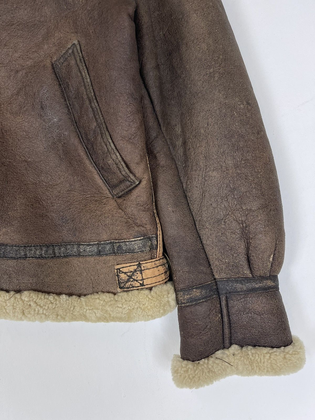 Flight Club TYPE AITOZ CORP FLIGHT GARMENT LEATHER JACKET Size US M / EU 48-50 / 2 - 10 Thumbnail