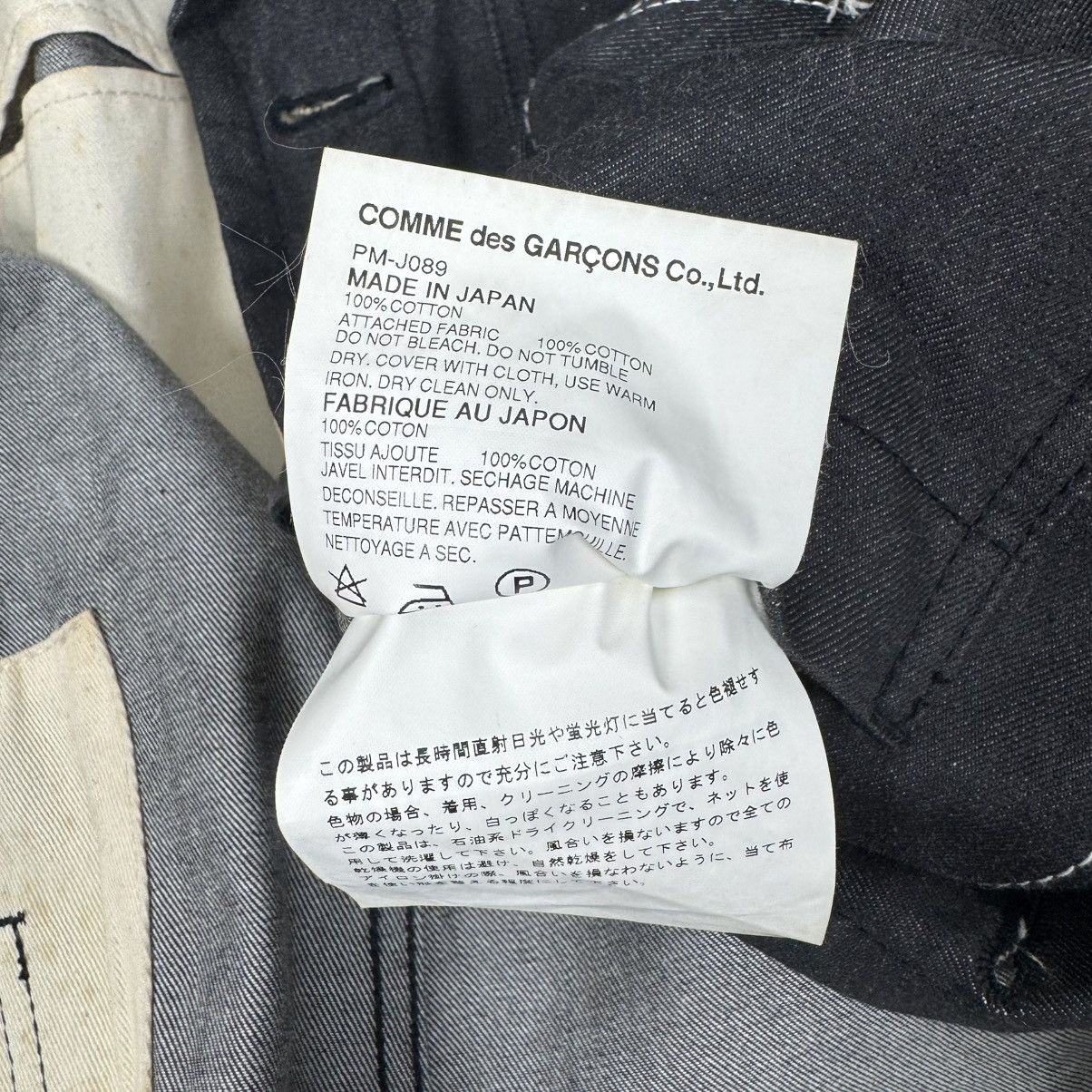 Comme des Garcons Homme Plus 🔥CDG HOMME PLUS SS2003 DENIM PATCHWORK JACKET Size US S / EU 44-46 / 1 - 15 Thumbnail