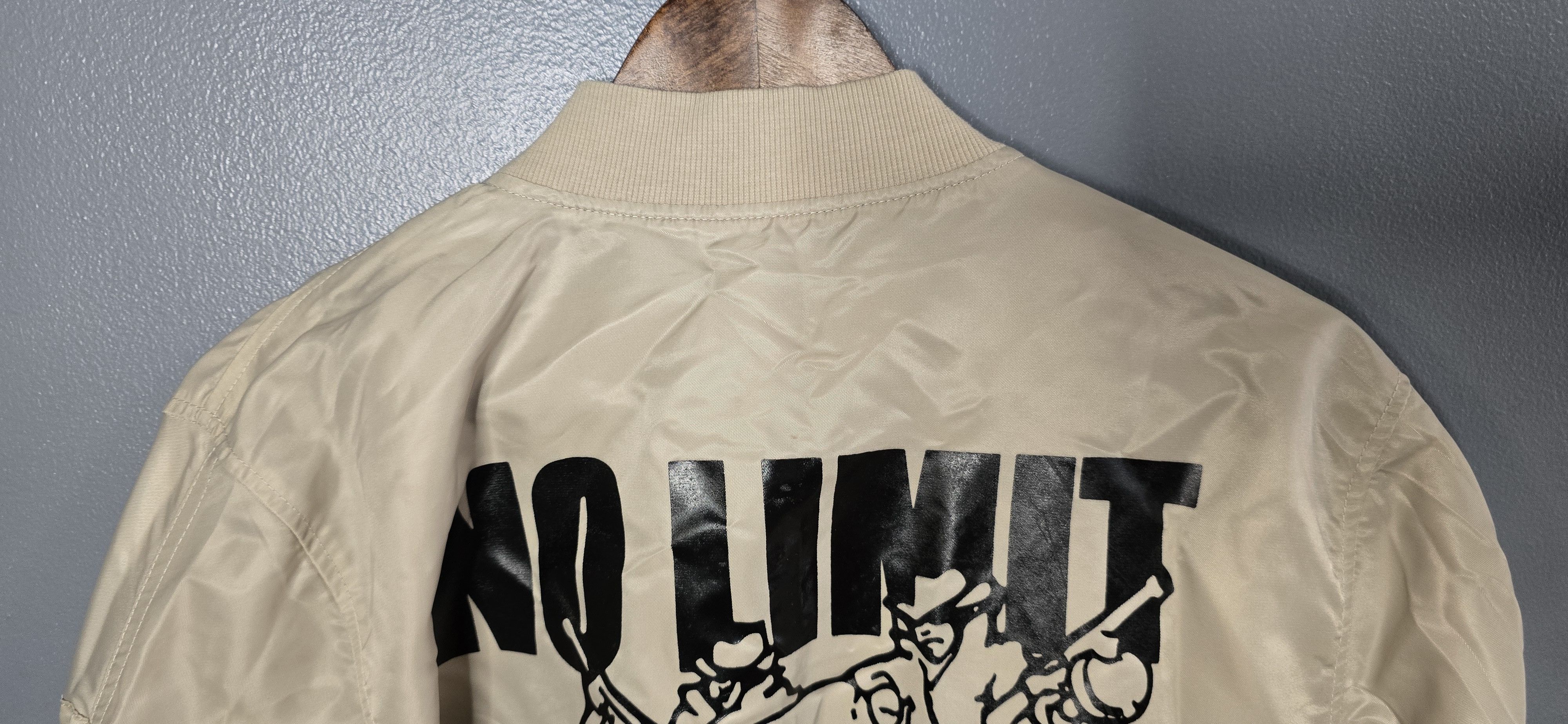 Elwood No Limit Records Jacket tan small vintage Size US S / EU 44-46 / 1 - 5 Thumbnail