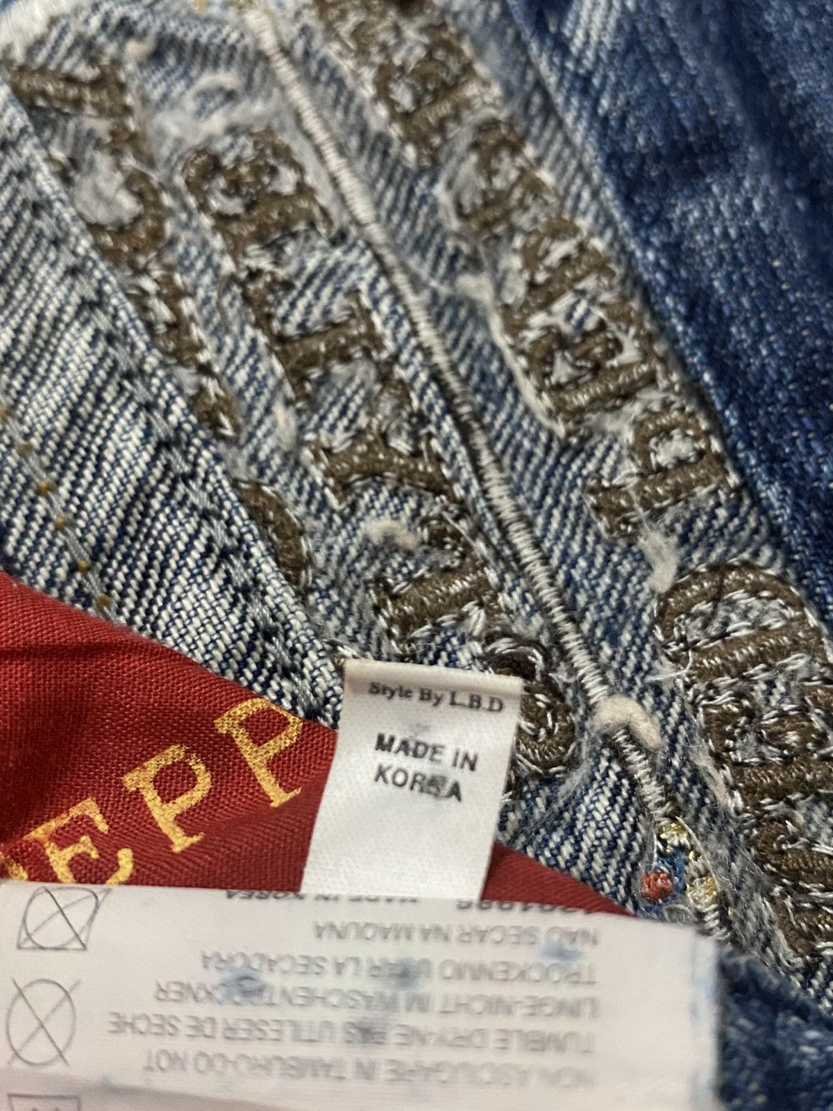 Other Red Pepper Red Label Low Waist Baggy Jeans Size US 32 / EU 48 - 14 Thumbnail