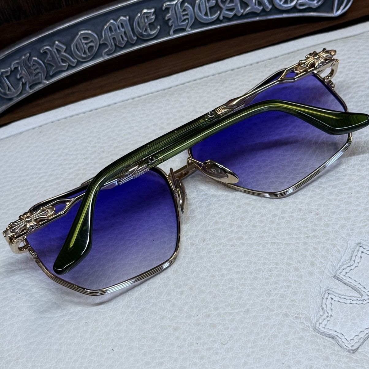 Chrome Hearts Chrome Hearts Ripping 1/1 Sunglasses Size ONE SIZE - 2 Thumbnail