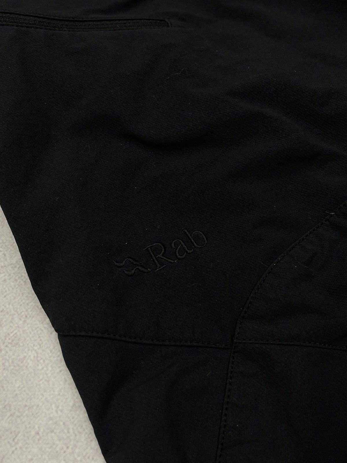 Rab Mens Rab Treklite Pants Full Black Y2K Gorpcore Outdoor Size US 36 / EU 52 - 6 Thumbnail
