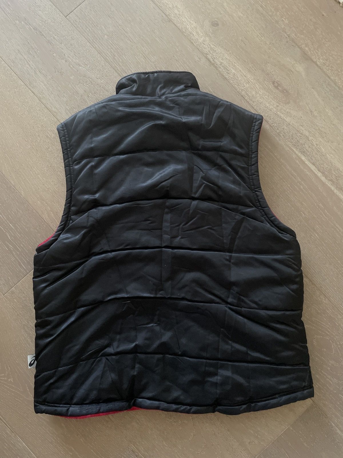 Asics × Vintage Vintage ASICS Sunderland FC Reversible Fleece Vest Size US XL / EU 56 / 4 - 4 Thumbnail