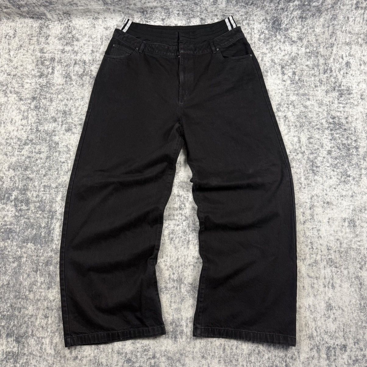 Adidas Adidas & KSENIASCHNAIDER Baggy Denim ‘Black’ Jeans Size US 36 / EU 52 - 1 Thumbnail